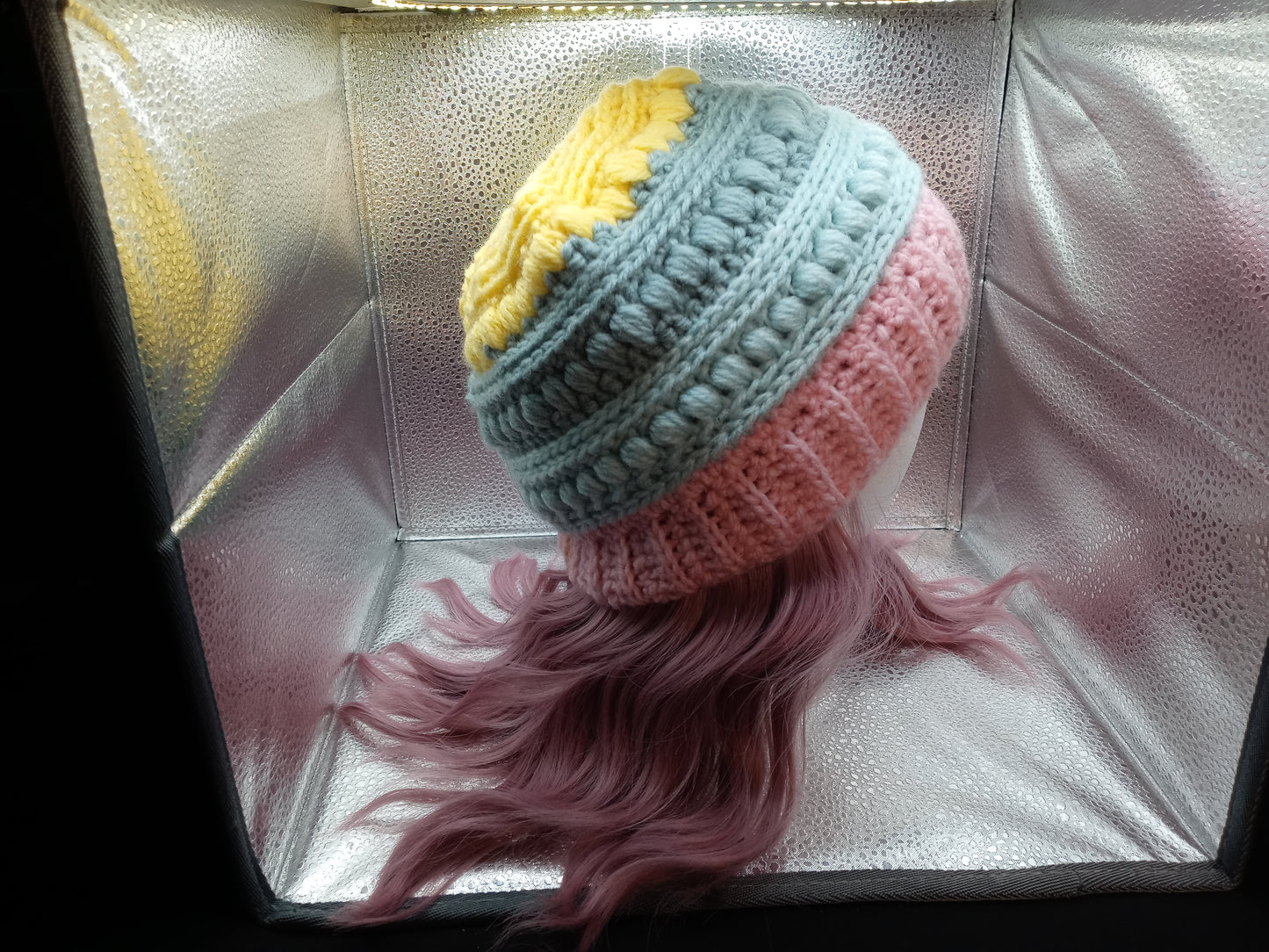 Crochet Pastel Beanie