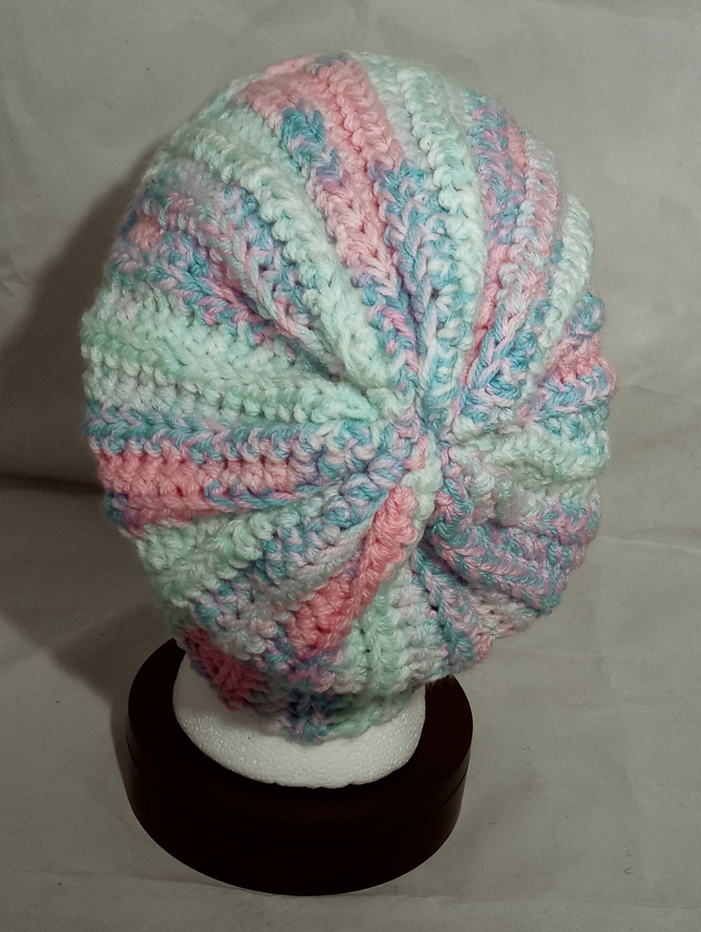 Cotton Candy Slouch Hat