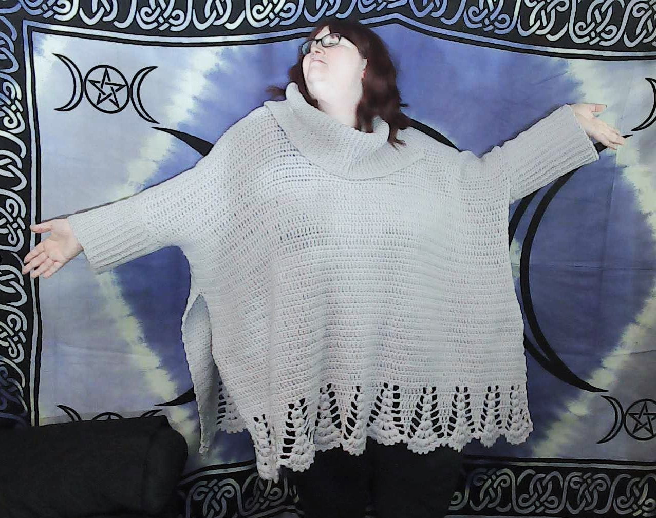 Elena Poncho Plus Size