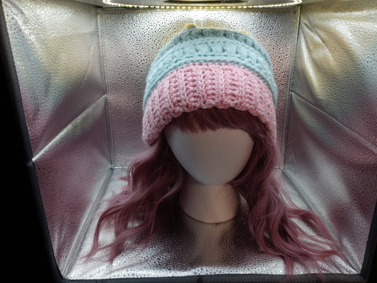 Crochet Pastel Beanie