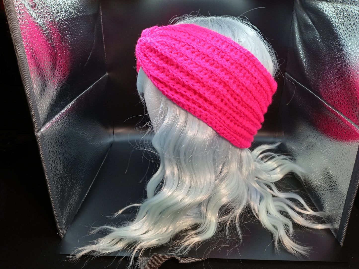 Neon Pink Earwarmer