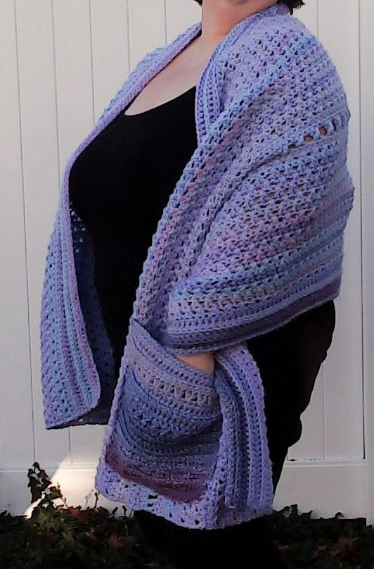 Plus Size Pocket Shawl