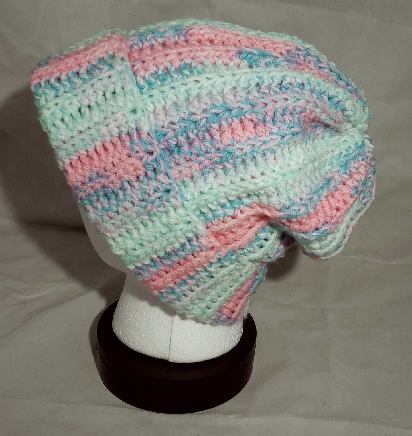 Cotton Candy Slouch Hat
